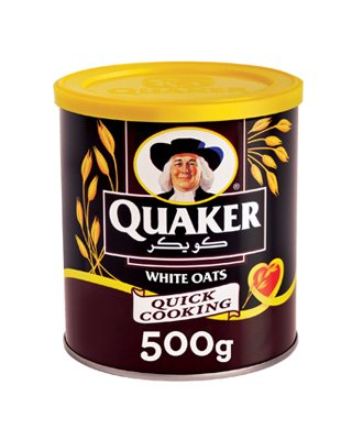 quacker original oats tin