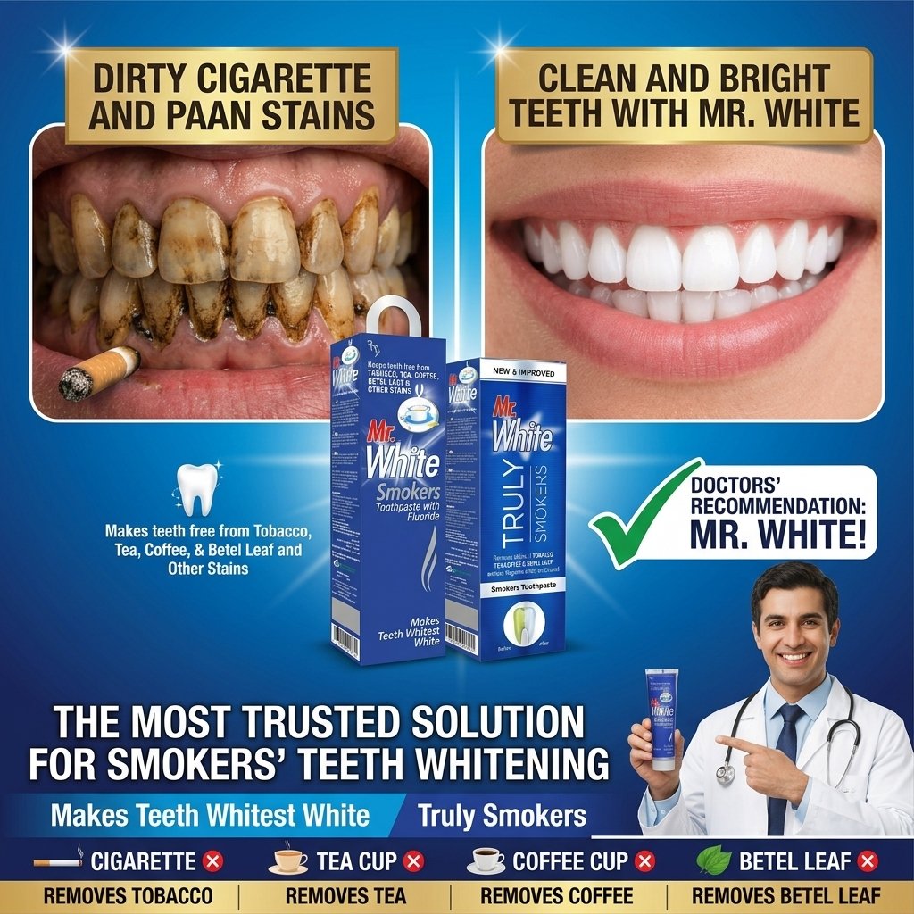 Mr. White Toothpaste - Ultimate Teeth Whitening & Cavity Protection - Image 4