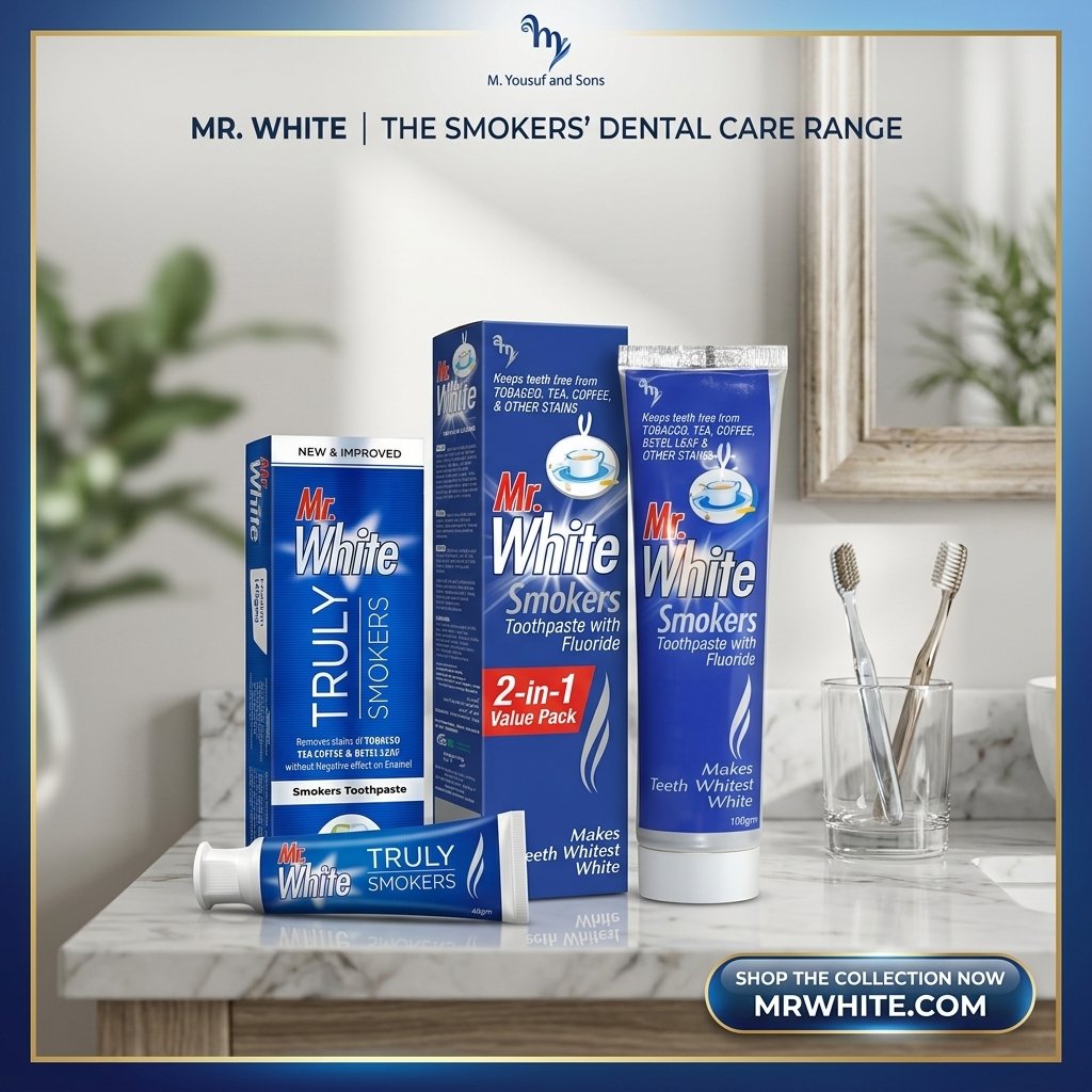 Mr. White Toothpaste - Ultimate Teeth Whitening & Cavity Protection