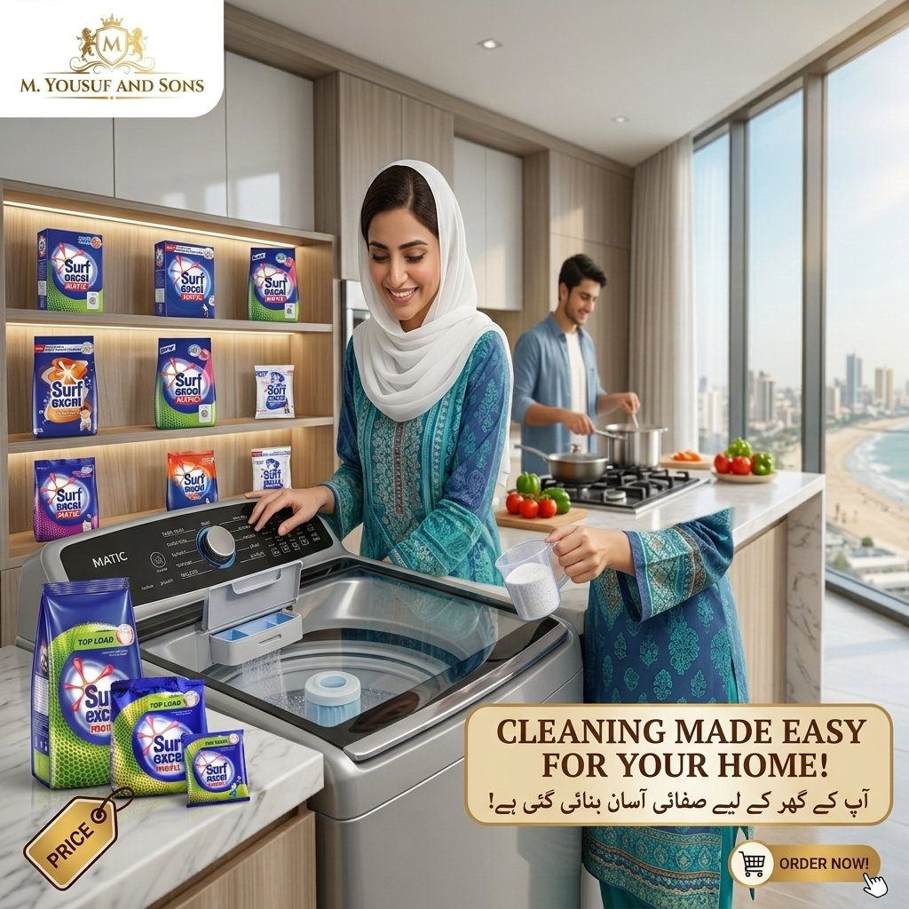 Surf Excel Washing Powder & Liquid Detergent Collection - Image 3